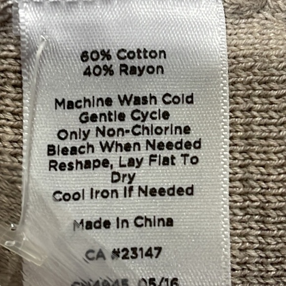 Talbots Striped Knit Sweater Blazer Jacket - EUC - Picture 7 of 8